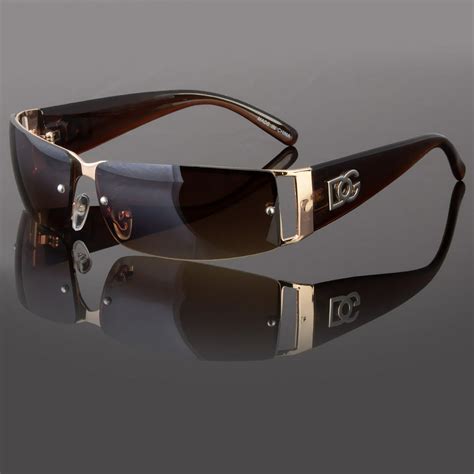 mens designer rectangular sunglasses